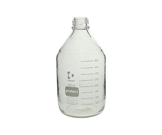 DWK Life Sciences ねじ口びん セーフティコート びんのみ 2L 1個 017280-200051