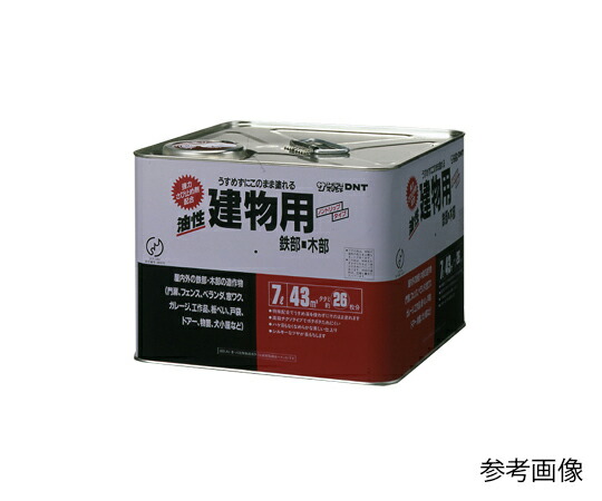 サンデーペイント 油性建物用 白 7L 1缶 ｼﾛ