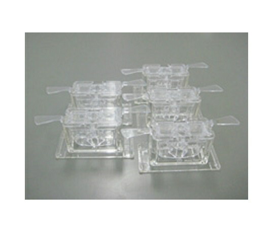 エー・アンド・デイ 容器ホルダー(透明)5個セット 1セット(5個入) AX-SV-56-1の通販は