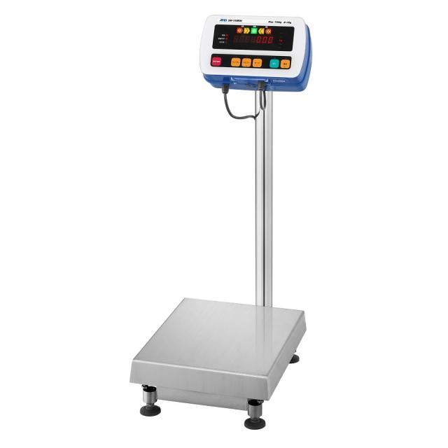 エー・アンド・デイ 防塵・防水等級 IP69K/IP68 台はかり SWシリーズ ひょう量:150kg 最小表示:20g 1個 SW150KM-JA