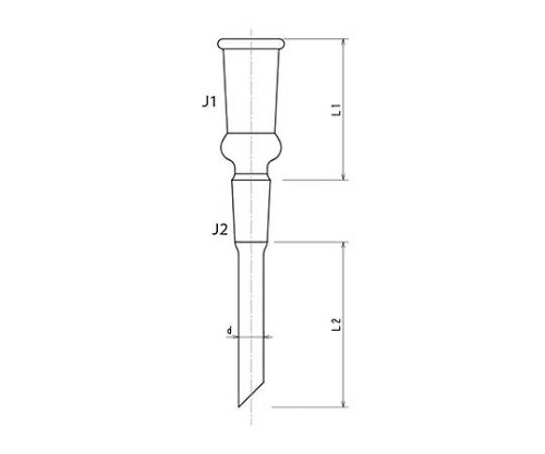 旭製作所 挿入管付拡大アダプター 1個 2301-4L3L-100