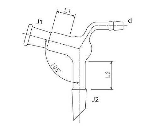 旭製作所 減圧用アダプター 1個 2332-3M