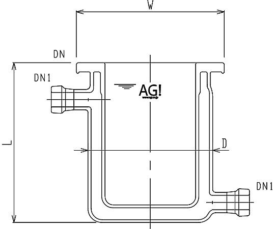 旭製作所 平底フルジャケット式セパラ反応容器 15A 端部タイプ 1個 3054-03/75-M