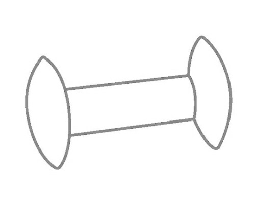 IKA 撹拌子 1パック(5個入) IKAFLON 37 bone