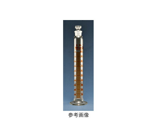 AGCテクノグラス・IWAKI 有栓メスシリンダー（ニュースタンダード） 1000mL 1個 CYLWS1000S