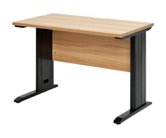 アール・エフ・ヤマカワ スチール脚デスク W1000 ナチュラル ブラック脚 1個 RFSLD-1060NA-BLの通販は 17,424円