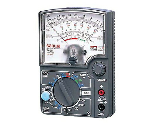 三和電気計器（sanwa） アナログマルチテスタ 自動車測定対応 校正書類３点（新品校正） 1式 TA55