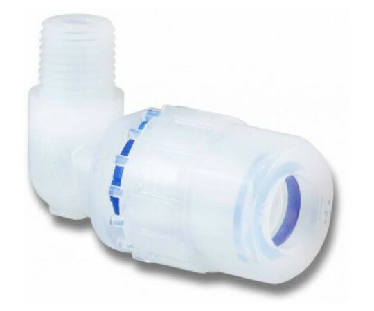 FIT-ONE フッ素樹脂 PFA 継手 メイルエルボ 1個 ME-M25-R8