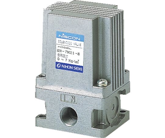 日本精器 2方向電磁弁8AAC100V7Mシリーズ BN-7M21-8-E100 1台の通販は