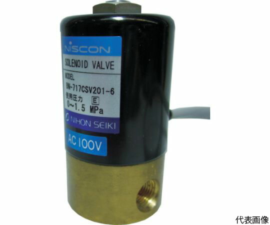 日本精器 2方向電磁弁 6AAC200V717CS BN-717CSV201-6-E200 1台