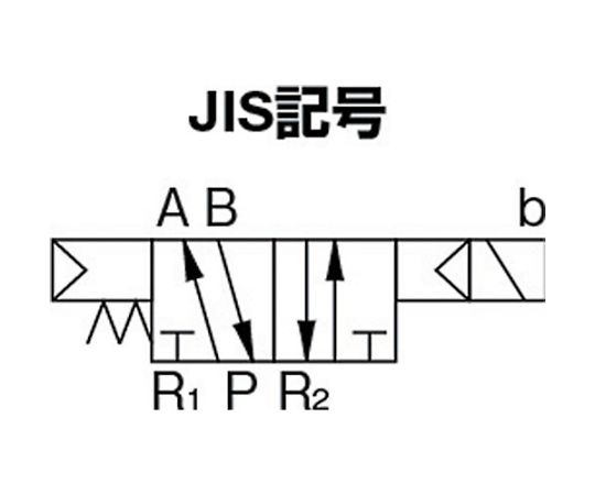 日本精器 4方向電磁弁8AAC100Vグロメット7Vシリーズシングル BN-7V43-8-G-E100 1台_2