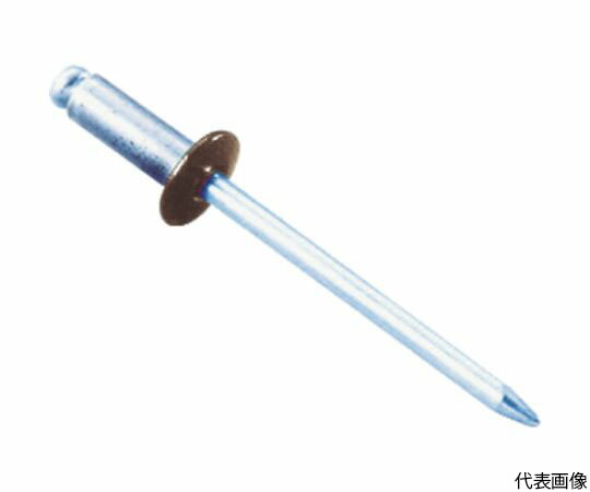 ロブテックス カラーリベット　ブロンズ　4-3　（1000本入） CNSA43BR 1箱(1000本入)の通販は 5,051円