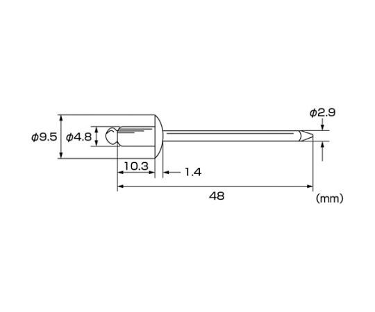ロブスティック　ブラインドリベッター ロブスティック ブラインドリベッター エビ/ロブテックス ブラインド