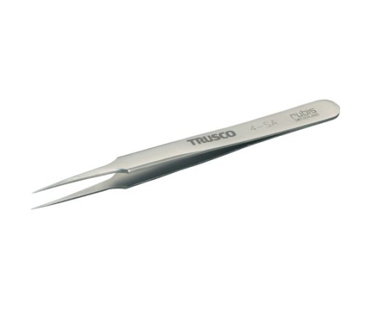 トラスコ中山 チタン製ルビスピンセット 110mm 先細超極細型 4-TNF 1本の通販は 7,302円