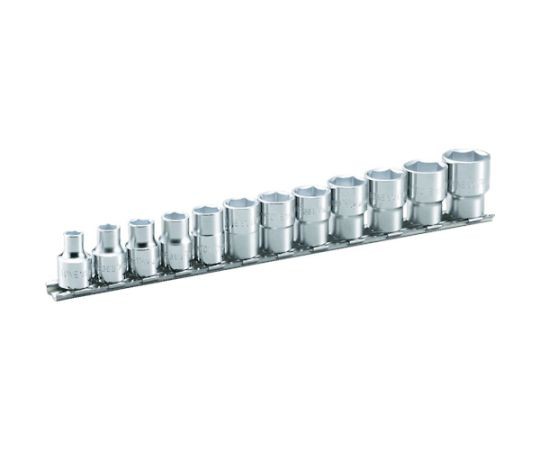 TONE ソケットセット（インチ） （6角・ホルダー付） 吋目 12pcs 差込角9.5mm HSB312 1セットの通販は