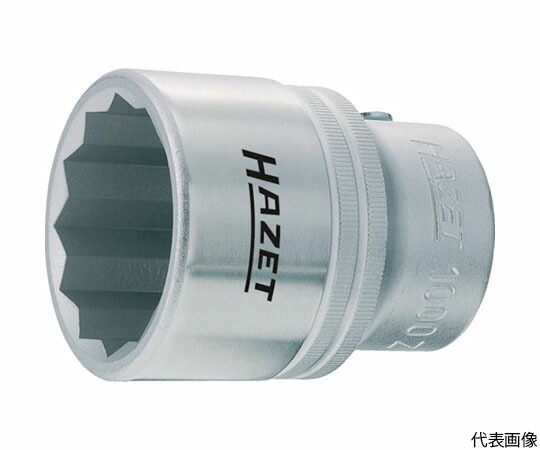 HAZET ソケットレンチ（12角タイプ・差込角19mm・対辺46mm） 1000Z-46 1個の通販は 9,617円