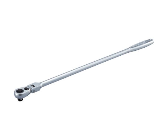 TONE ラチェットハンドル 首振りタイプ 歯数72枚 差込角9.5mm 全長427mm RH3FHX 1個