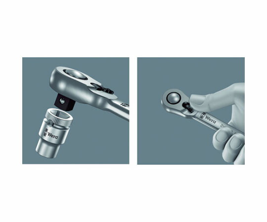 Wera 8004C　サイクロップラチェット「メタル」　1/2　チェンジレバー 004064 1個_2