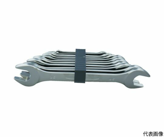 バーコ 両口スパナセット　10点セット 6M/10C 1セット