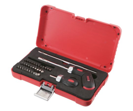 TONE ラチェット式ドライバーセット 37点セット RDS32 1セット