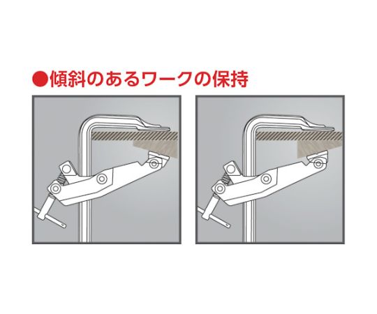 トラスコ中山 カンチレバー型クランプ 開き200粍 CTL-20 1丁