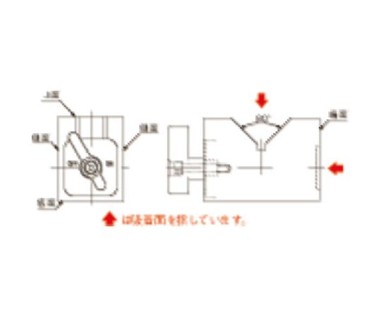 カネテック マグネットVブロック KMV-50D 1組(2個入)_3