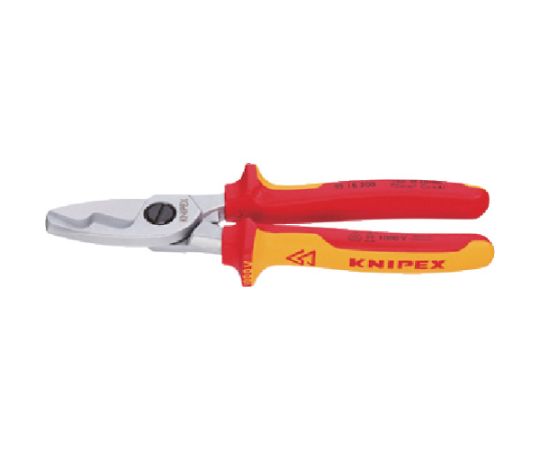 KNIPEX 絶縁1000Vケーブルカッター 200mm 9516-200 1丁