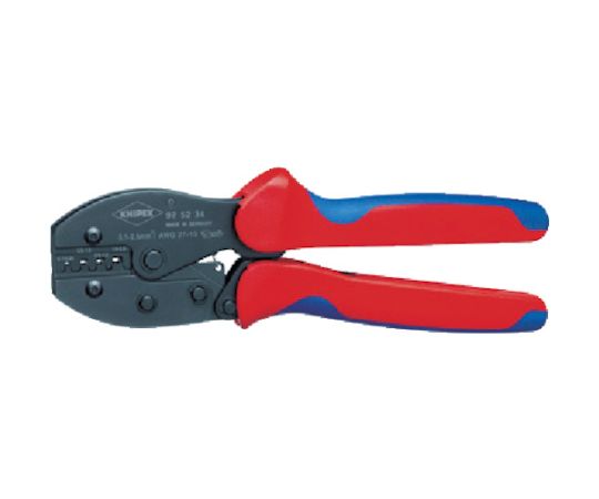 KNIPEX 圧着ペンチ　プレシフォース　220mm 9752-35 1丁