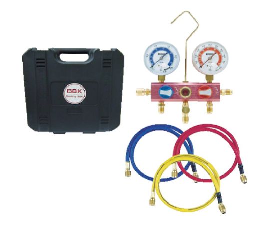 BBKテクノロジーズ R-410Aボールバルブ式マニホールドキット 410-FMK 1セットの通販は