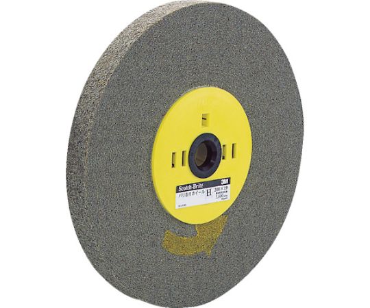 スリーエム バリ取りホイール　H　#320相当　200X25X25mm BARITORI H 200X25 1枚