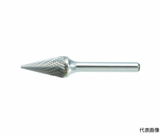 トラスコ中山 超硬バー　テーパー型　Φ16X刃長25X軸6　シングルカット TB5C160S 1本