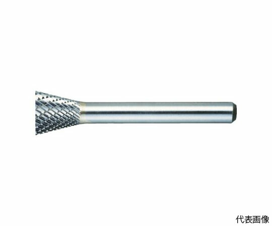 トラスコ中山 超硬バー　逆テーパー型　Φ19X刃長16X軸6　シングルカット TB52C190S 1本 6,609円