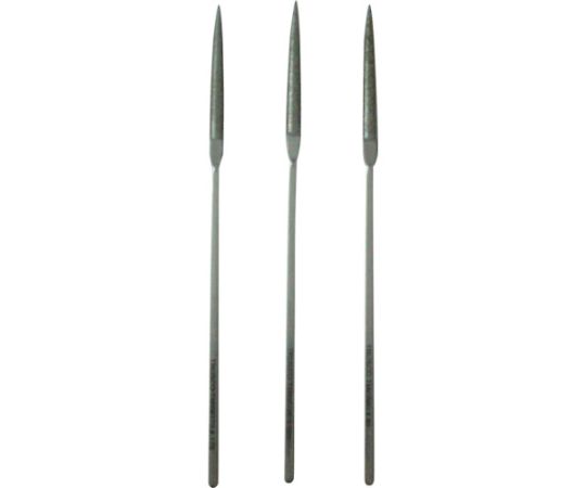 トラスコ中山 ダイヤモンドミニヤスリ　半丸　3本組セット TMIS5 1セットの通販は