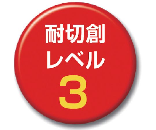 東和コーポレーション 耐切創手袋 ケブラーK-300 あつ手スベリ止付 L （10双入） K-300-L 1袋(10双入)の通販は