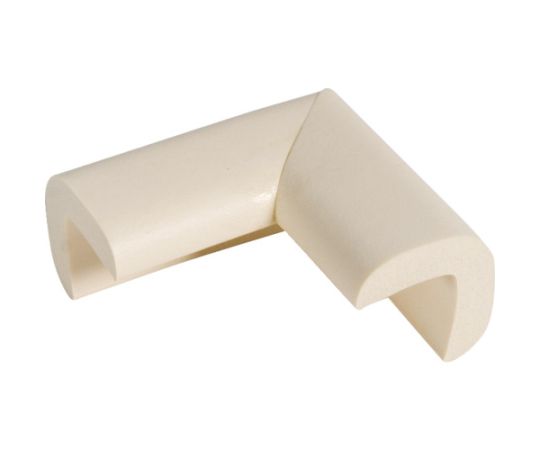 トラスコ中山 安心クッション　コーナー用　細　30個入り　アイボリー T30AC-71 1袋(30個入)