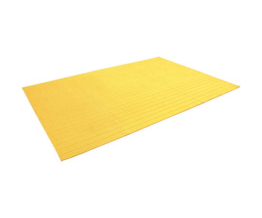 トラスコ中山 ジャバラマットスリム　1200X1800mm　イエロー TNS-1218Y 1枚の通販は 13,963円