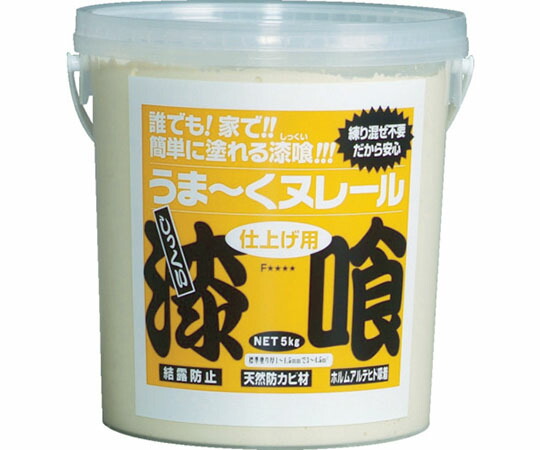 日本プラスター うま〜くヌレール　5kg　クリーム色 12UN02 1個の通販は