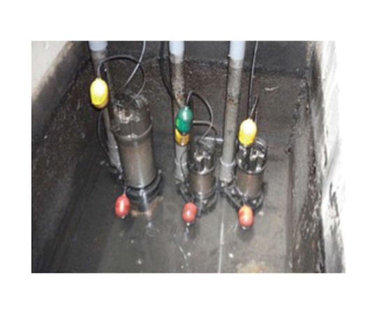 鶴見製作所 樹脂製雑排水用水中ハイスピンポンプ　50HZ　口径50mm　単相100V　50Hz 50PNA2.4S 50HZ 1台