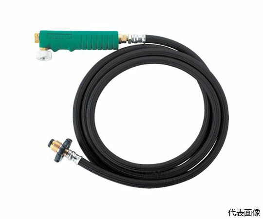 トラスコ中山 プロパンバーナー用ホース　5M　バルブ付 TB-H5MB 1本の通販は