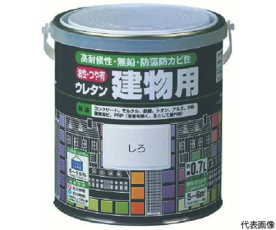 ロックペイント 油性ウレタン建物用 くろ 1.6L H06-1611 6S 1缶 - 照明