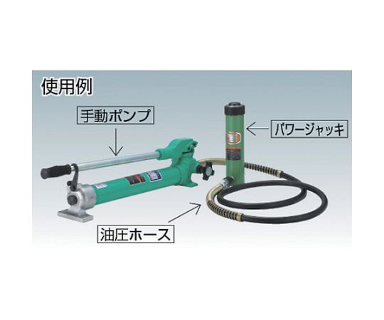 大阪ジャッキ製作所 手動油圧ポンプ TWA-0.3 1台_2