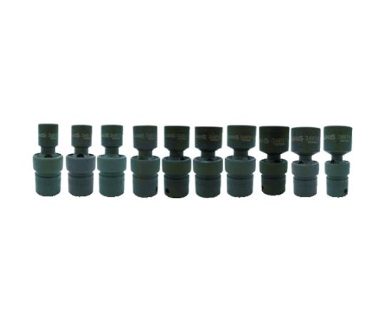 WILLIAMS インパクト用ソケットセット 3/8 ユニバーサル 6角 10本 JHW36910 1セット(10個入)