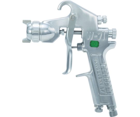 アネスト岩田 小形スプレーガン　重力式　ノズル口径　Φ1.0 W-71-1G 1台 17,010円