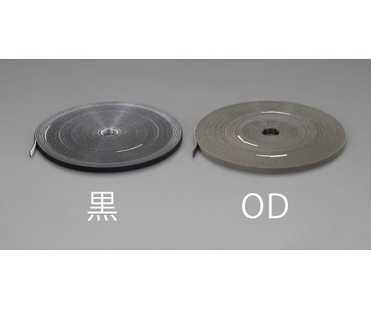 エスコ マジックバンド・両面（黒）　25mm×30m EA944MA-233 1巻