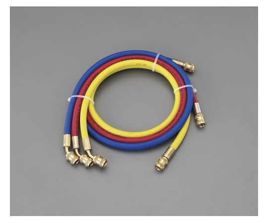 エスコ チャージングホース（R134a用）　150cm/3本組 EA104AM 1セット
