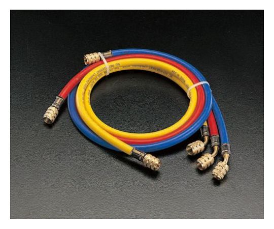 エスコ チャージングホースセット　100cm/R404A･R407C EA104LM 1セット