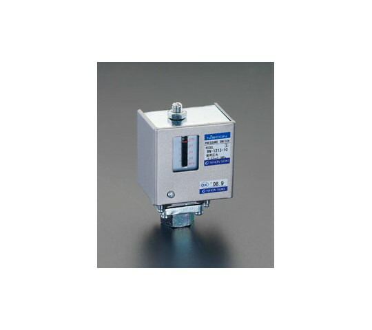 エスコ 圧力スイッチ G3/8" 0.03-0.3MPa EA153CG-13 1個の通販は 6,426円