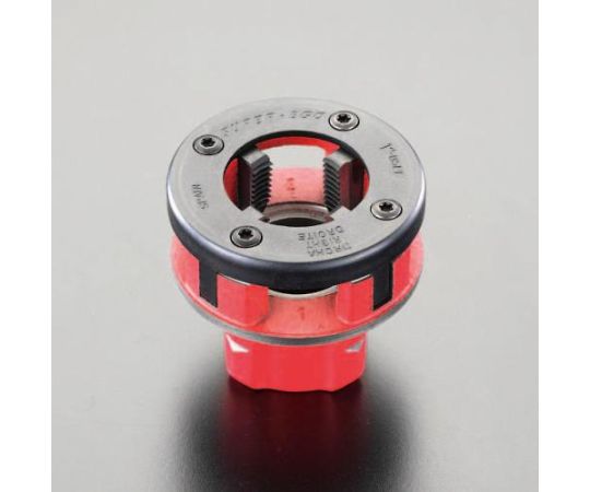 エスコ [EA350SA,SB用]1・1/4"ダイヘッド&amp;チェザー EA350SB-12 1組