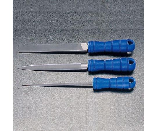 エスコ 150mm,精密やすり(3種・3本組/中目) EA521VM-3 1組