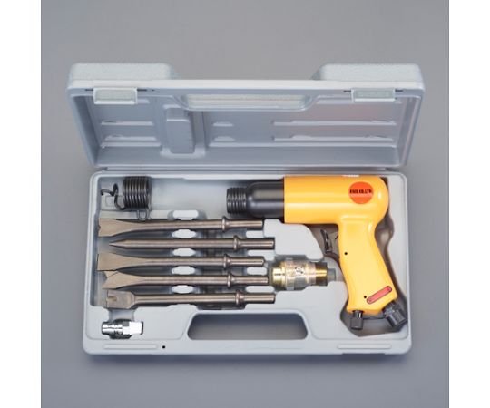 エスコ 3,000bpm/10.2mmエアーチゼルキット EA159SA 1組の通販は